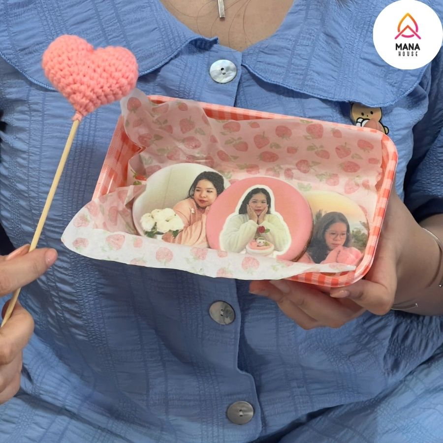 Cá nhân hóa hình ảnh trên bánh cookie